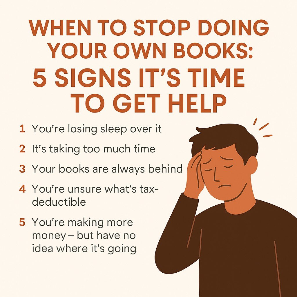 Stop doing your own books